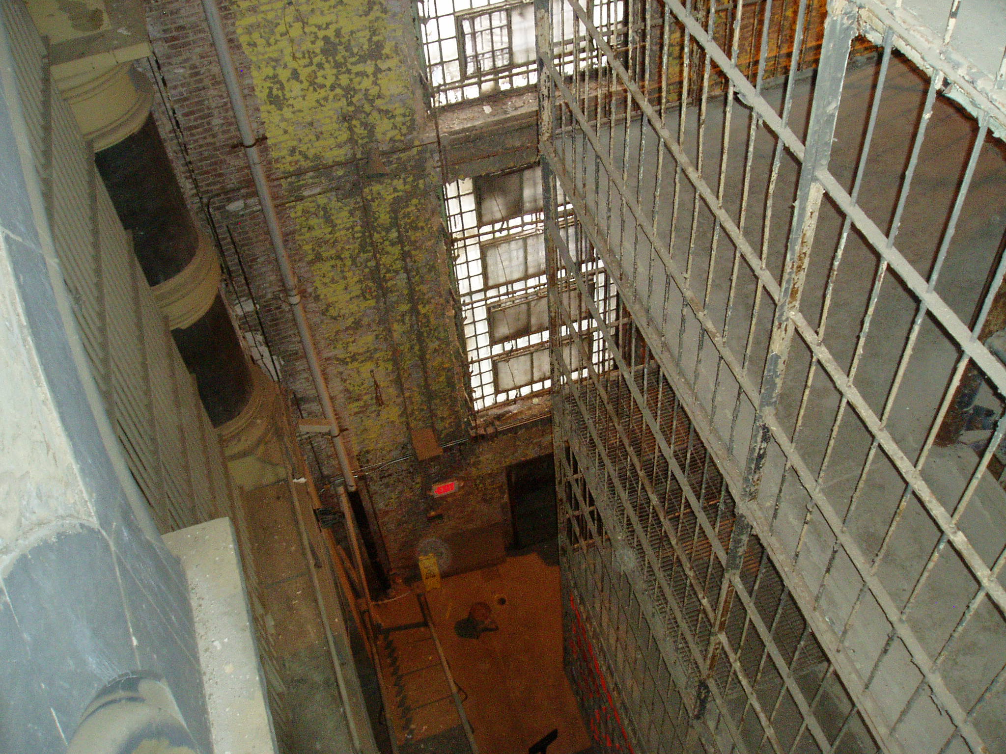 East Wing cell block