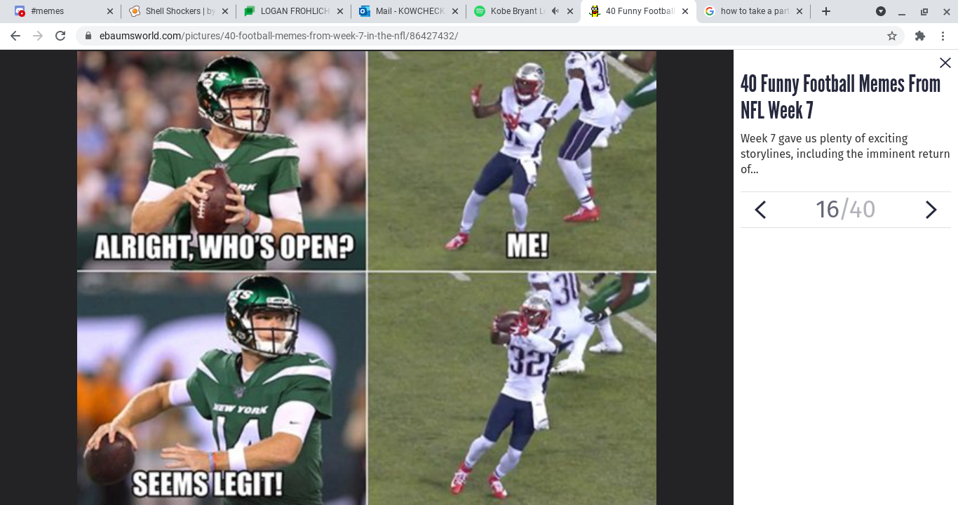 american football meme - Th X She Logan Frek Nowchech Kobe Bryant # Fury Fox Gown .bumsworld.comfootball memes from with86427282 X 40 Funny Football Memes From Nfl Week 7 Week 7 gave us plenty of exciting storylines, including the imminent return of..  Al