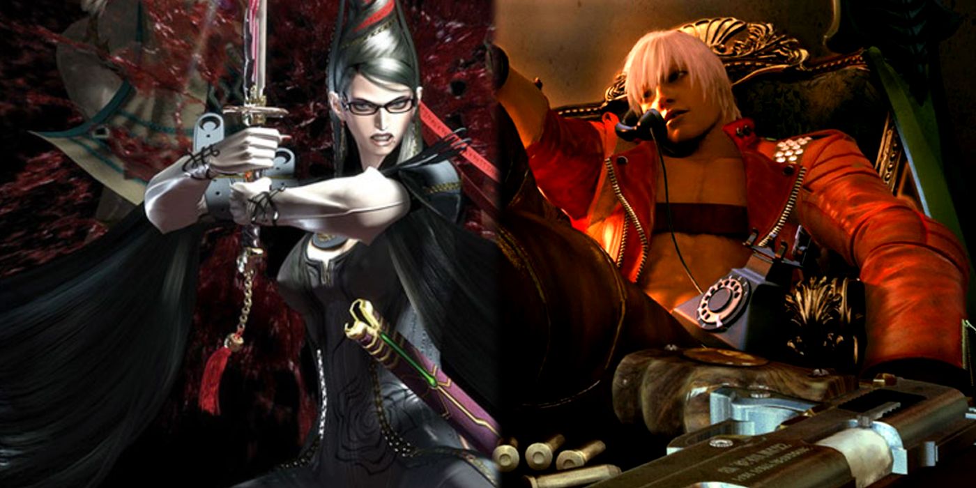 gaming franchise crossovers - Bayonetta and Devil May Cry