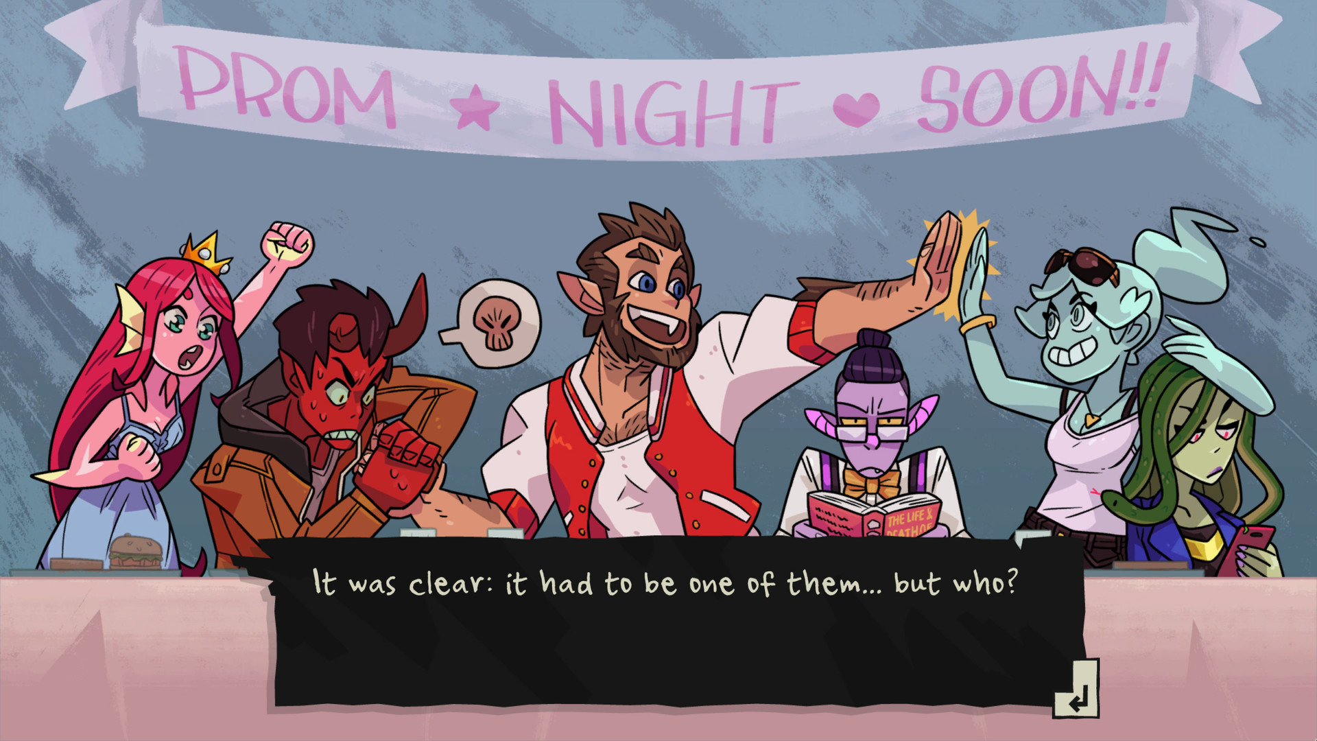 monster prom - Prom Night Soon!! It was clear it had to be one of them... but who?