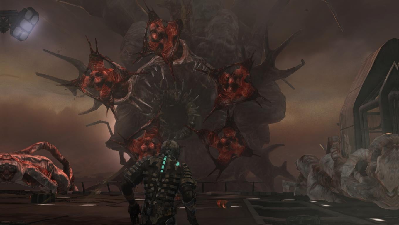 worst final bosses - dead space model of hive mind