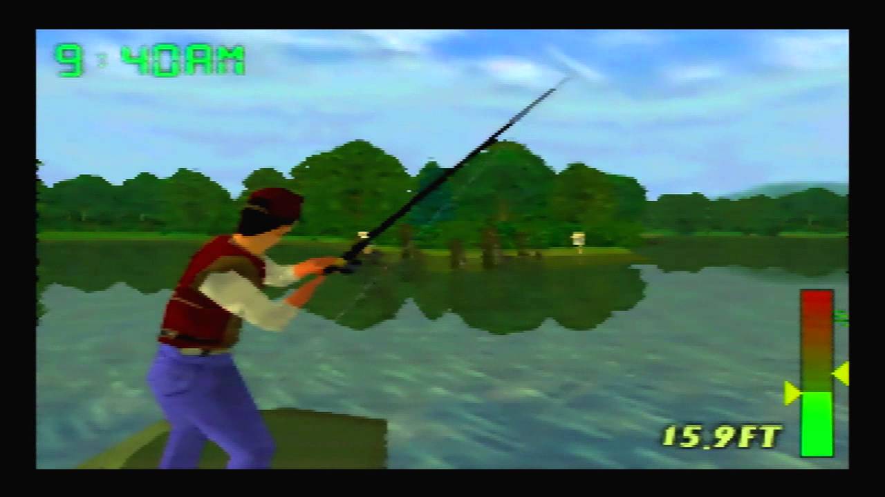 top ten fishing games - Bass Hunter 64