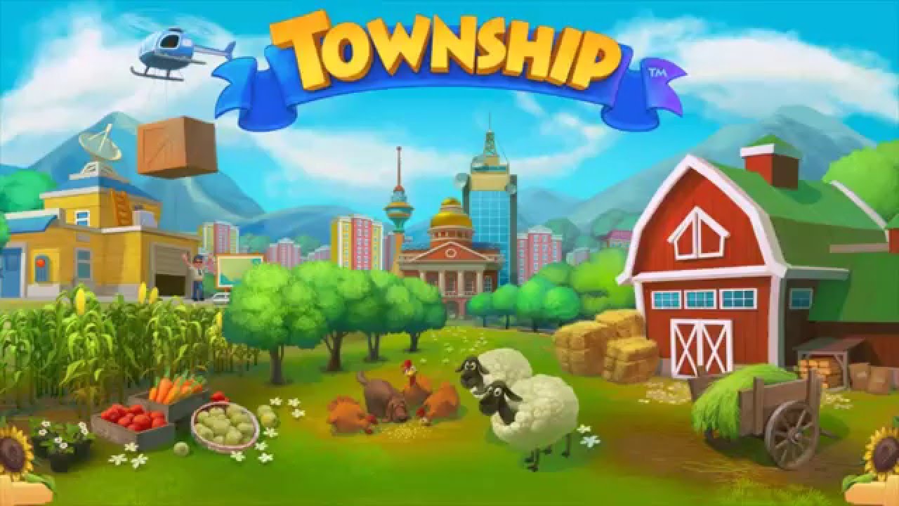 mobile game ads - Township ad