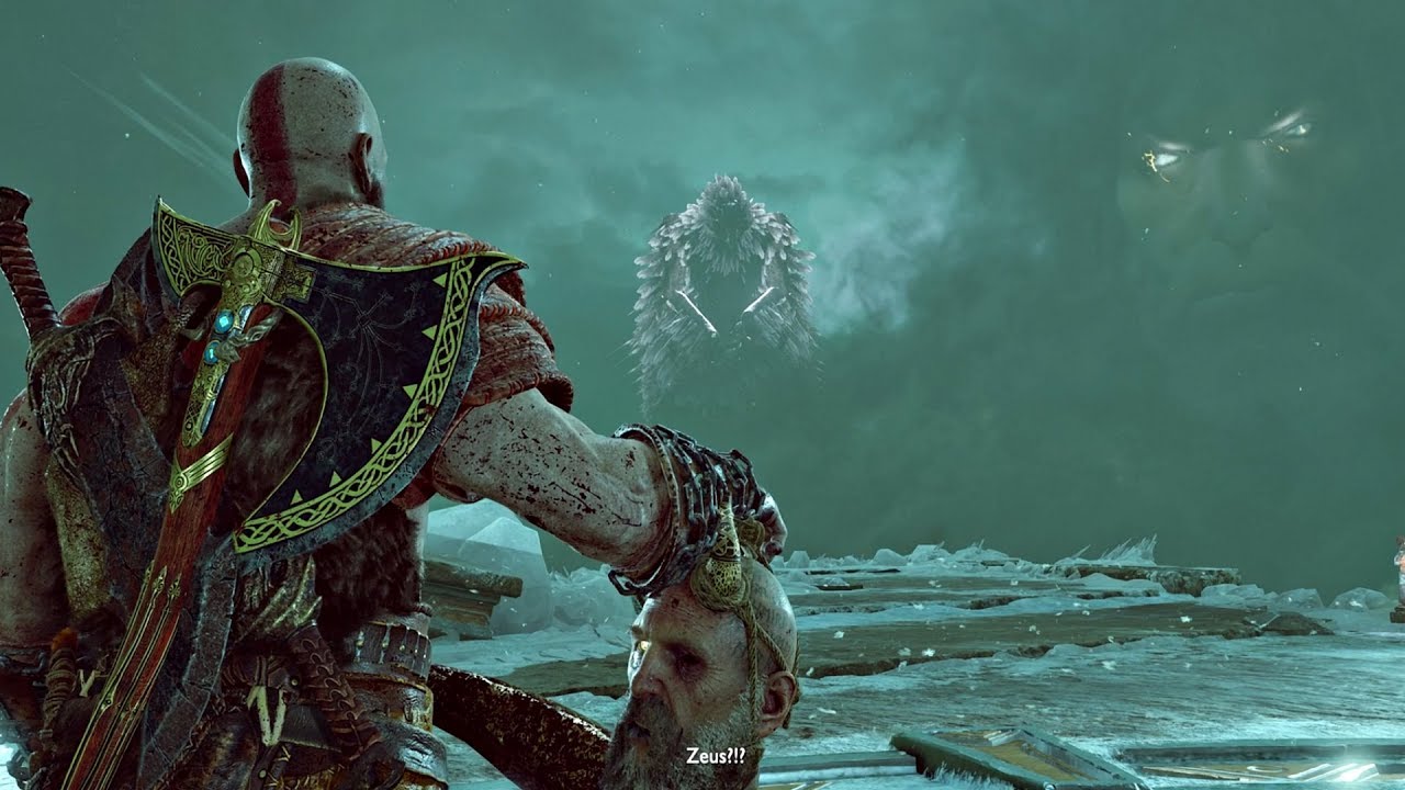 iconic video game kills - Killing Zeus in God of War 3