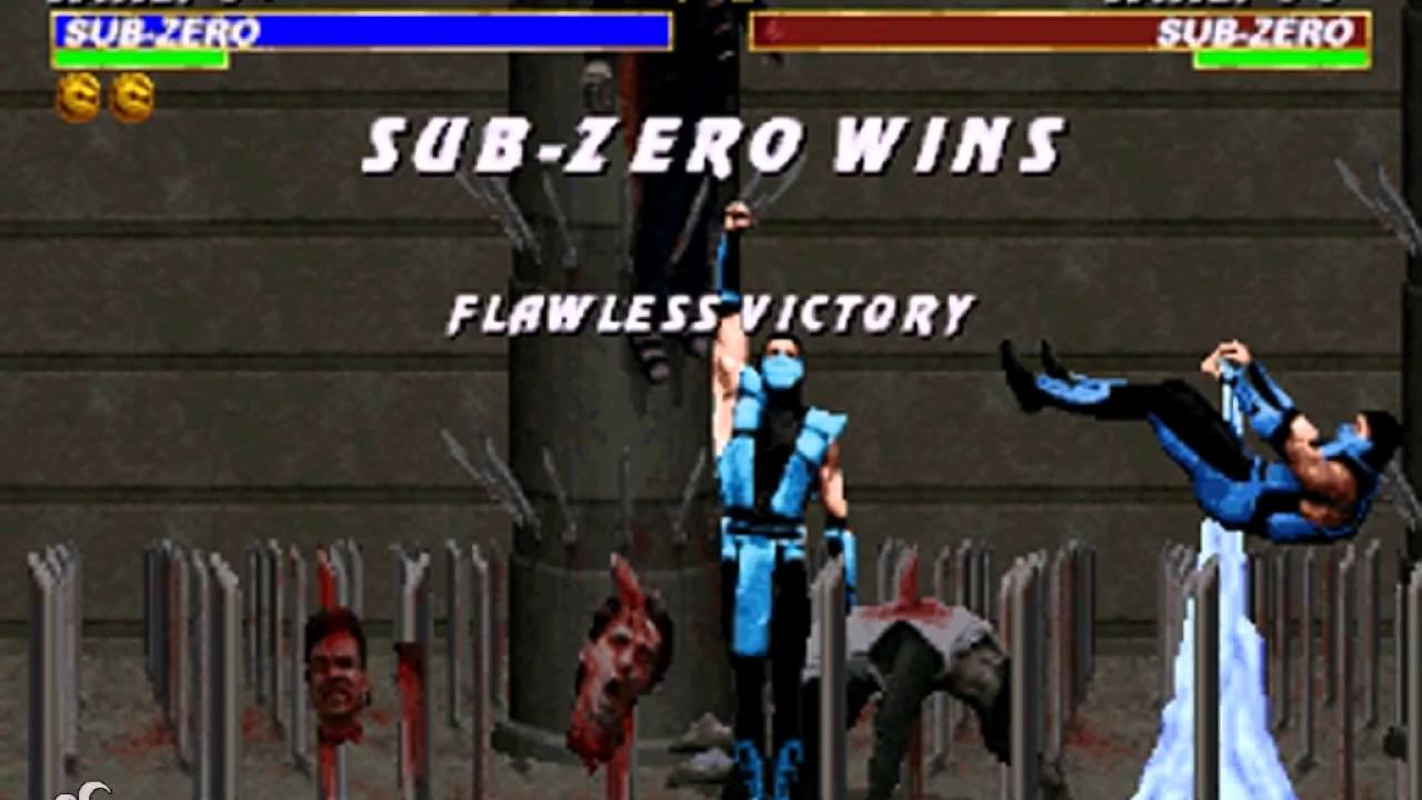Cancelled Canon - Mortal Kombat  - mortal kombat trilogy - SubZero SubZero SubZero Wins Flawless Victory