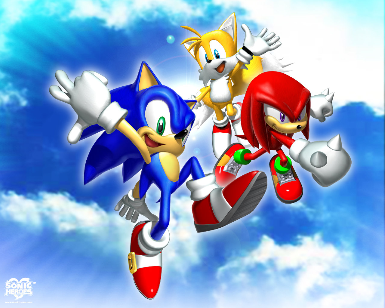 Mario vs Sonic -  battle for best franchise mascot of all-time - sonic heroes - Sonic Heroes