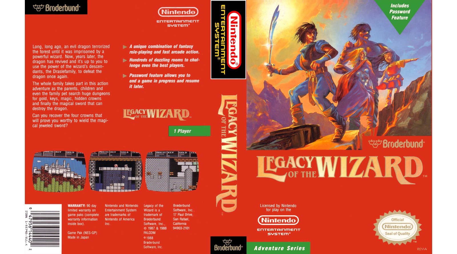 Forgotten NES RPGs - Legacy of the Wizard