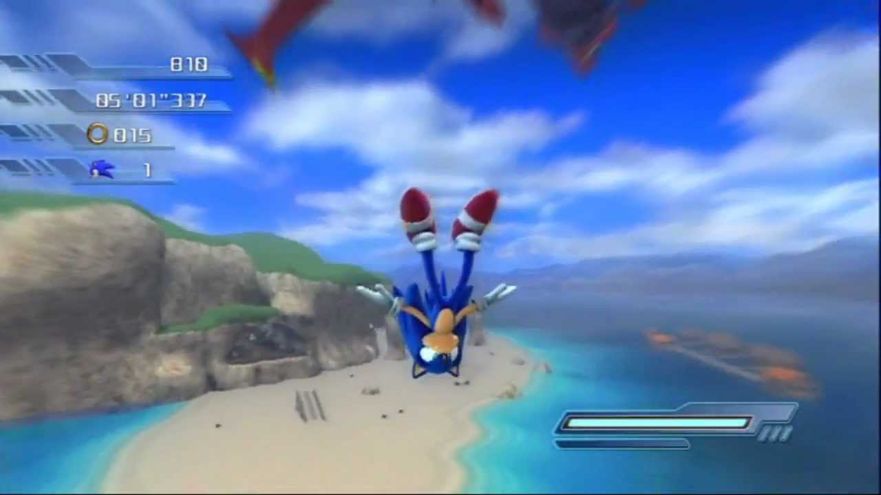 videos game launch glitches - Sonic the Hedgehog