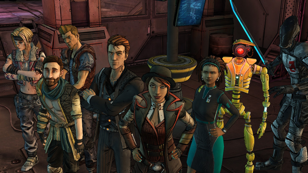graphic adventure games - TELLTALE'S TALES FROM THE BORDERLANDS
