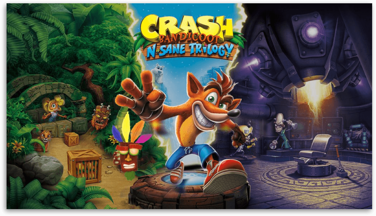 real ages of video game characters - Crash bandicoot