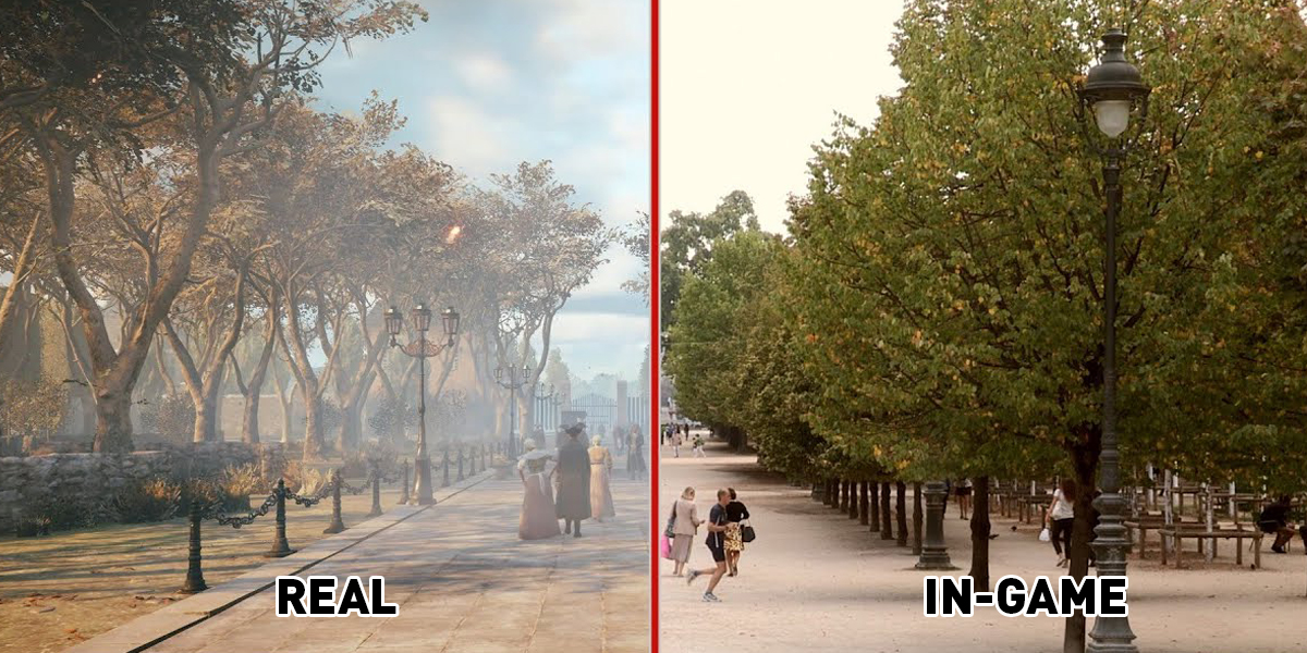 places in games IRL - Assassin's Creed Unity