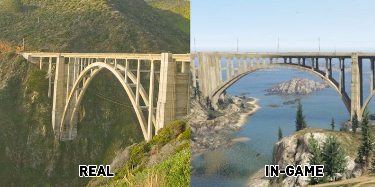 places in games IRL - Grand Theft Auto V