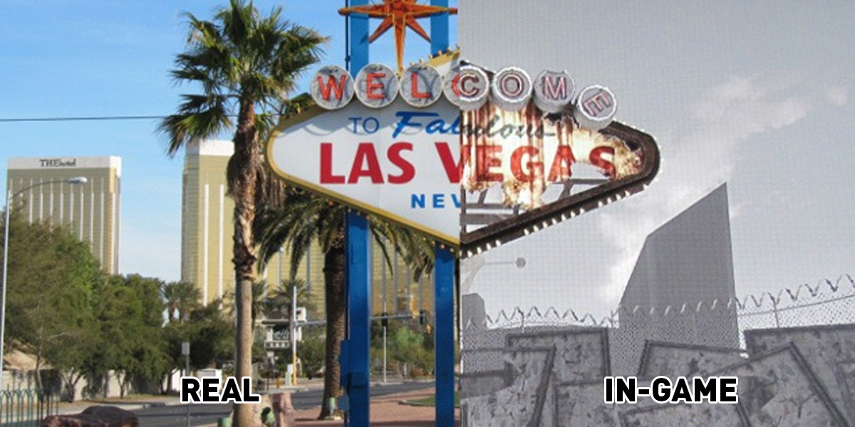 places in games IRL - Fallout: New Vegas