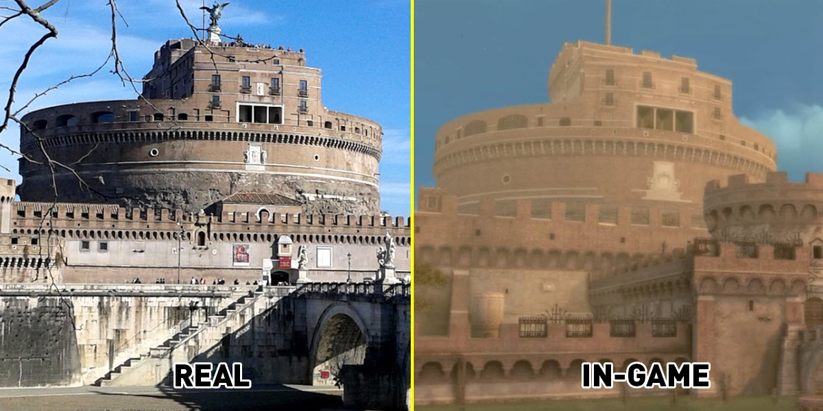 places in games IRL - Assassin's Creed Brotherhood