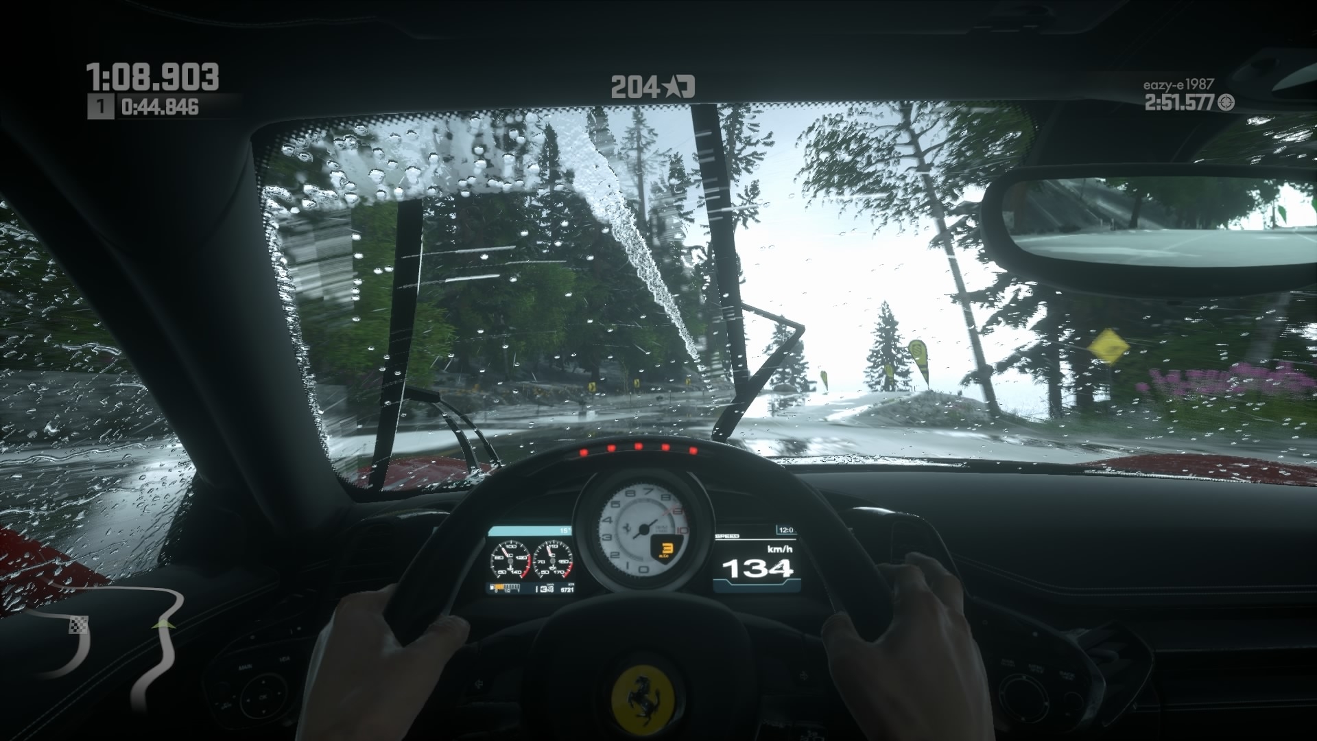 ridiculous video games details - DriveClub (Rain)