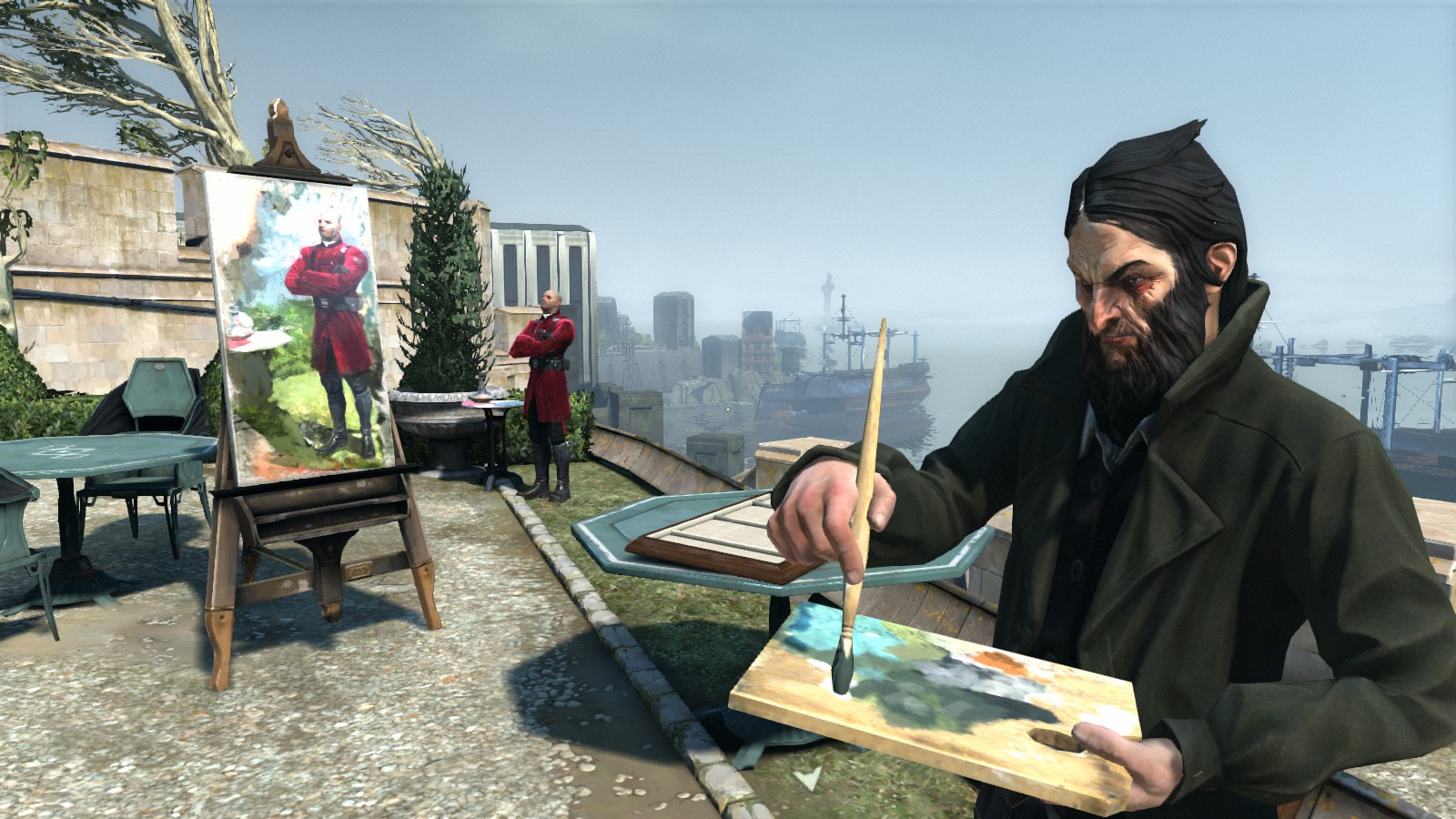 ridiculous video games details - Dishonored (Painting)