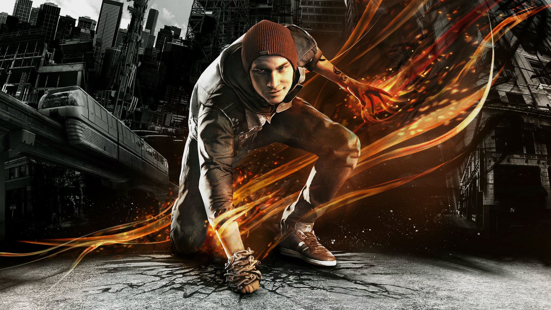 gaming superheroes Not DC or Marvel - Delsin Rowe (inFamous: Second Son)