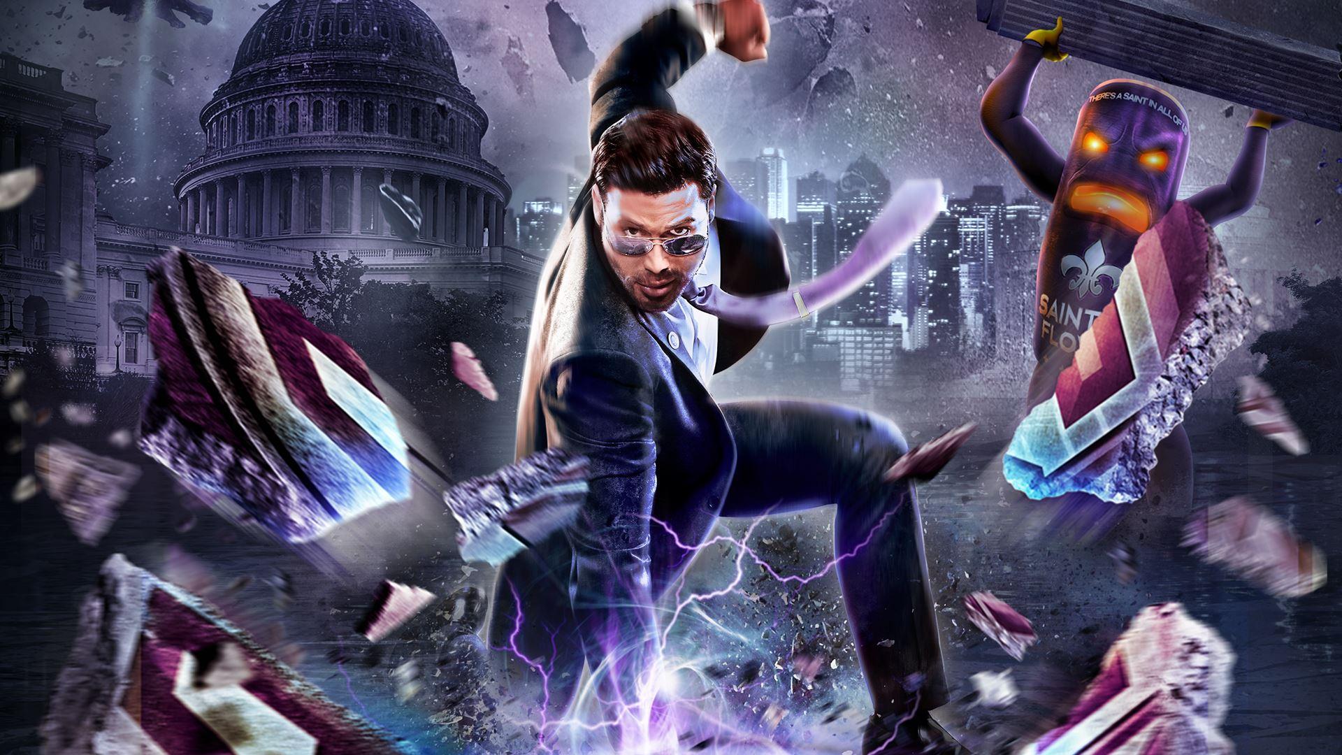 gaming superheroes Not DC or Marvel - Boss (Saints Row IV)