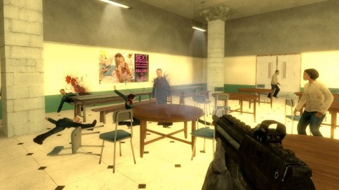 twisted and disgusting video games - School Shooter: North American Tour 2012