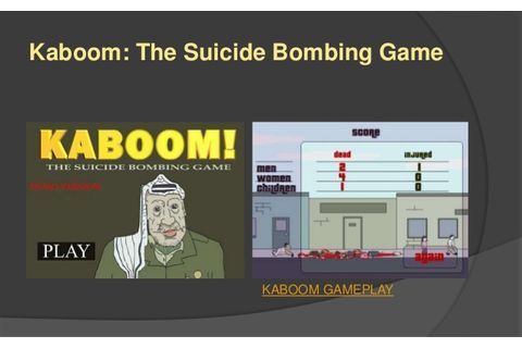 twisted and disgusting video games - Kaboom! -