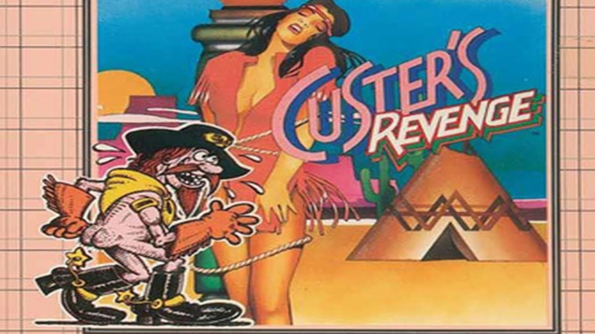 video game sex scenes  - Custer's Revenge