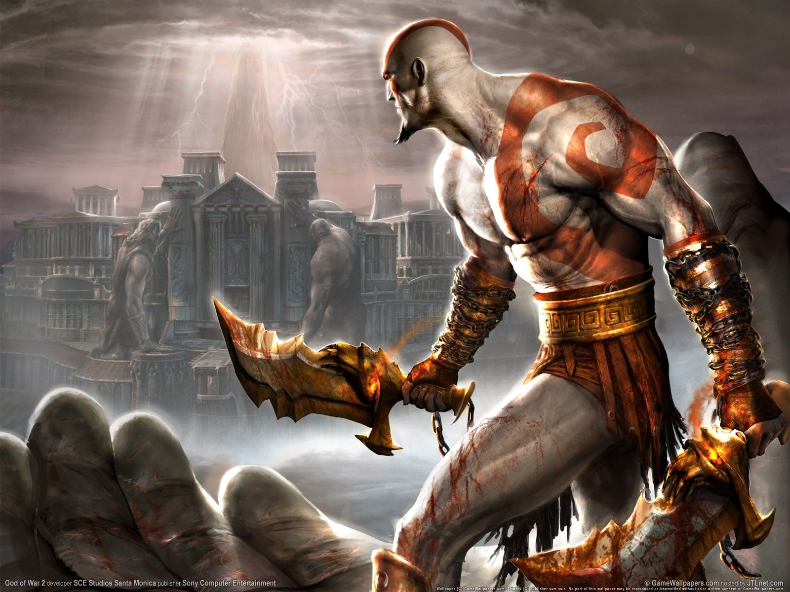 ancient mythologies in games  --  God Of War Trilogy (Greek Mythology)