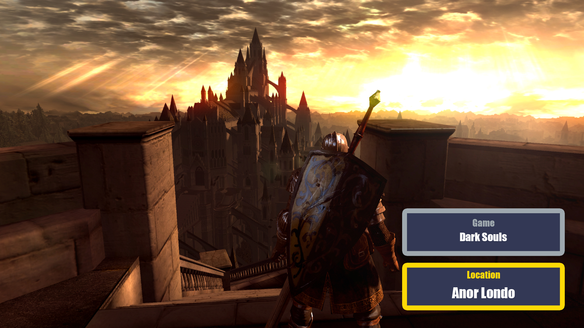 highest vantage points in games - Dark Souls
