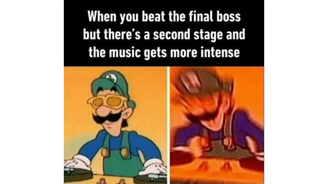 Luigi doesn't have to worry about the boss. Nobody picks him.