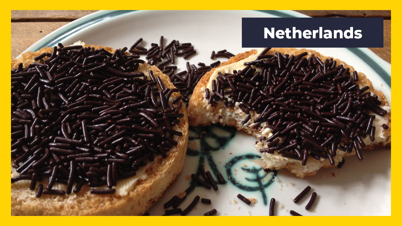 cultural differences -  dutch chocolate sprinkles - Netherlands