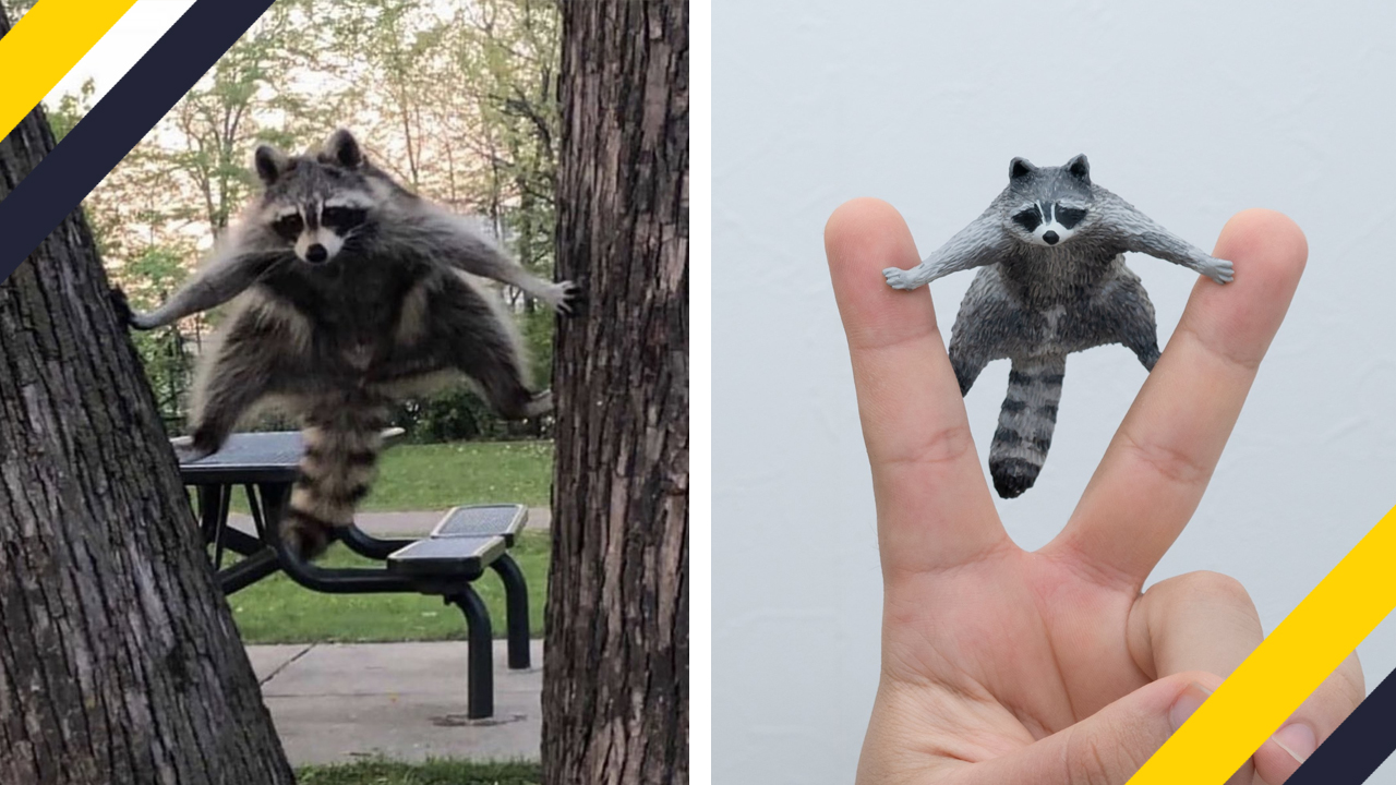 Animal Meme Sculptures -