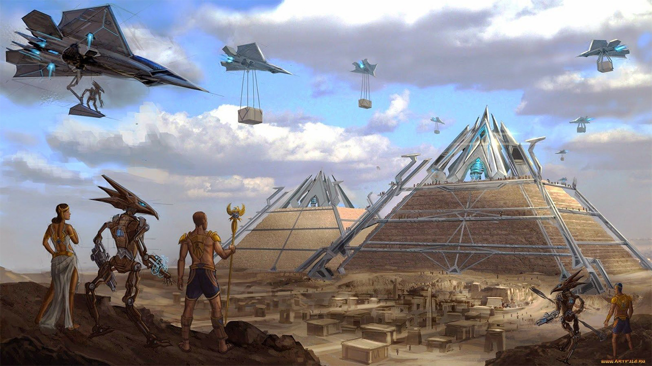 fascinating facts --  futuristic pyramid -