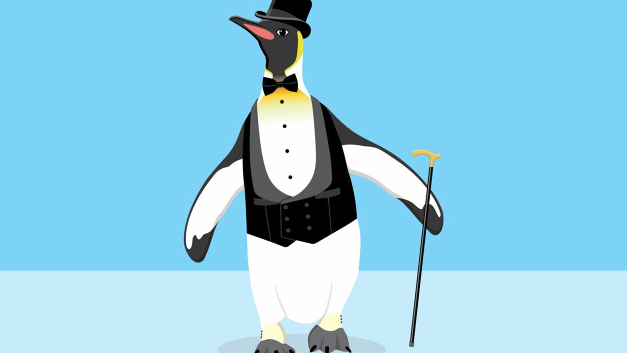 fascinating facts - funny penguin