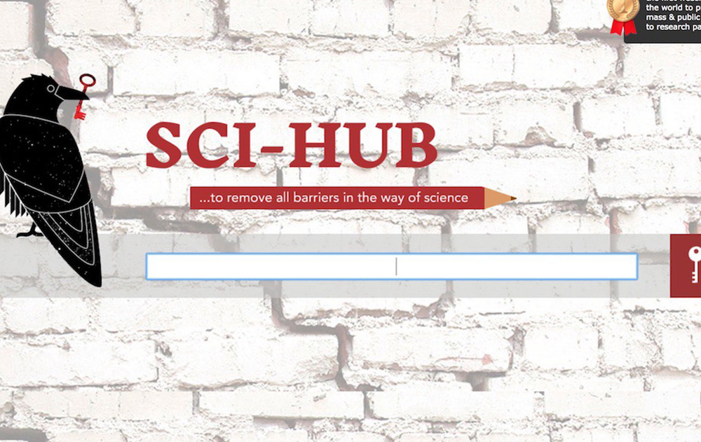 illegal things - papers sci hub - the world top mass & public to research pa SciHub ...to remove all barriers in the way of science . m