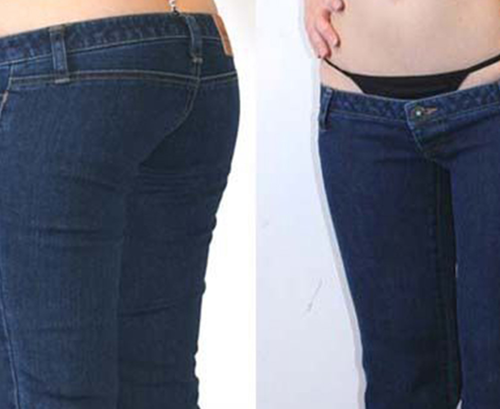 “A thong sticking out of low-rise jeans.” - coffeeblossom