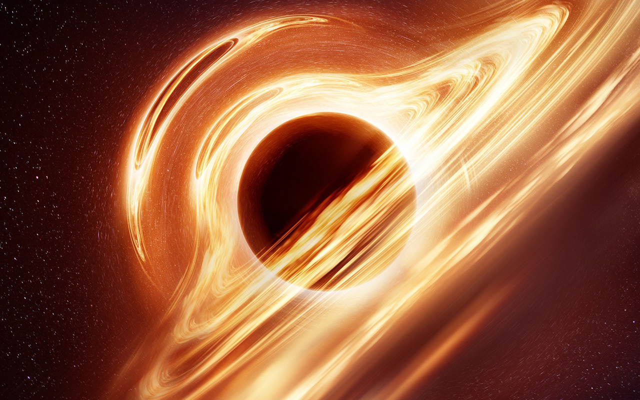 Center of a blackhole - supermassive black hole