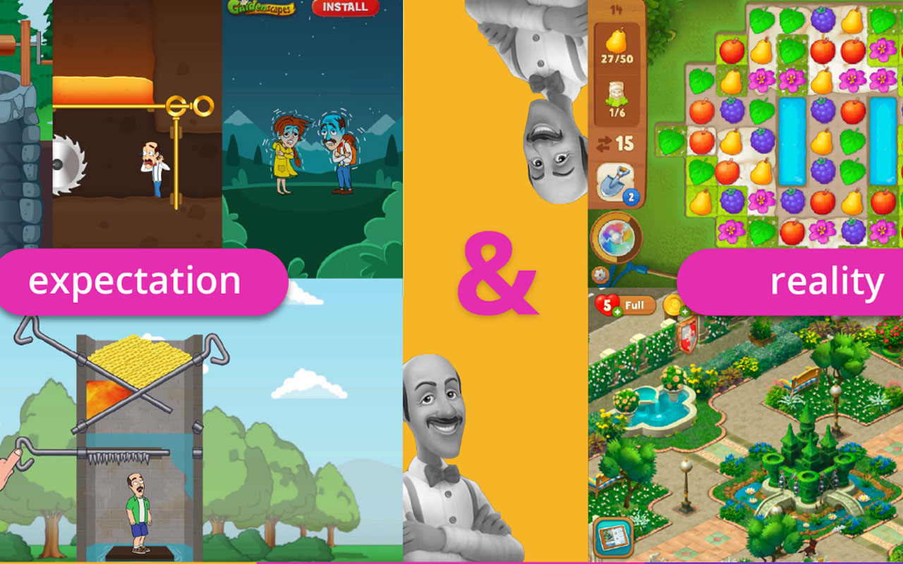 games - Gardenscapes Install 14 2750 16 15 expectation & reality Full