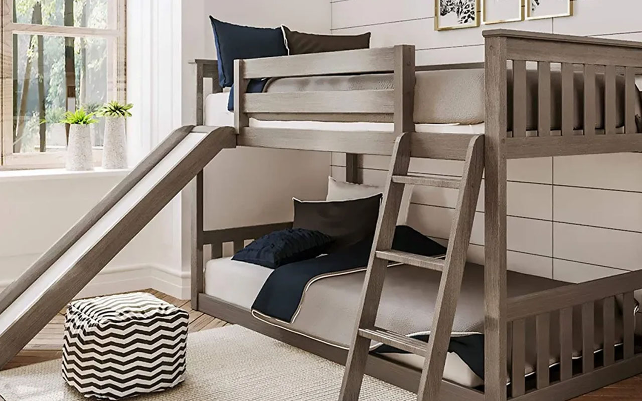 Scariest life experiences - bunk bed with slide