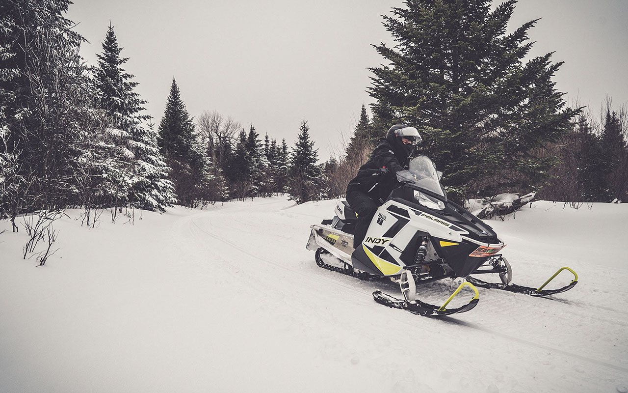 Scariest life experiences - snowmobiling by country - Polaris Indy
