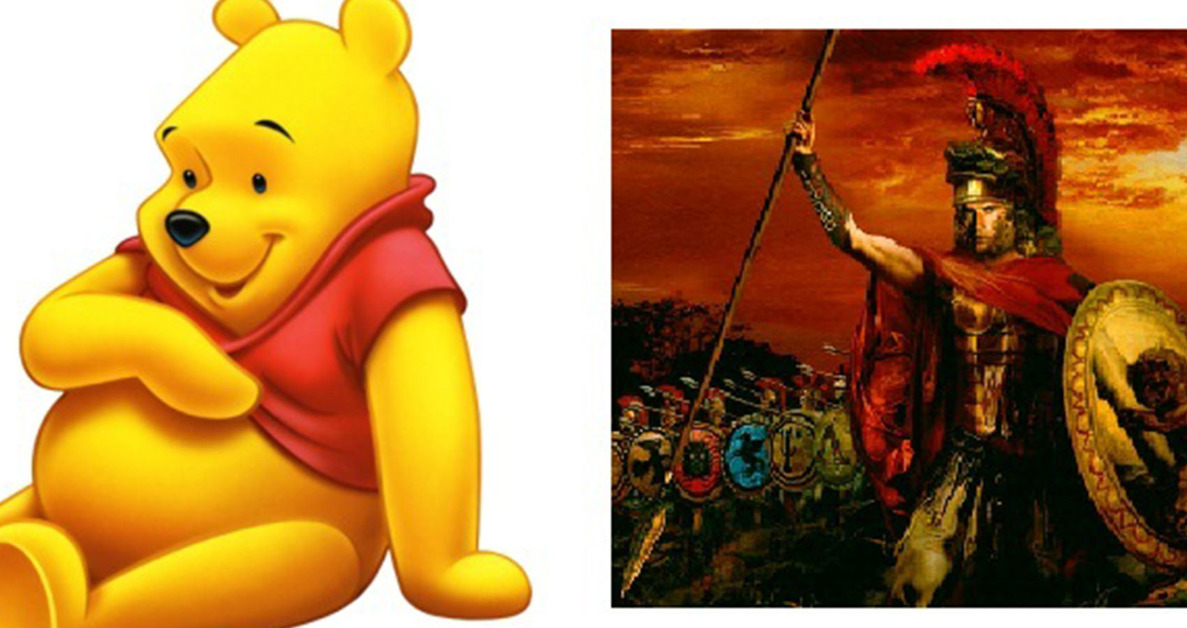 dad jokes - alexander the great and winnie the pooh -