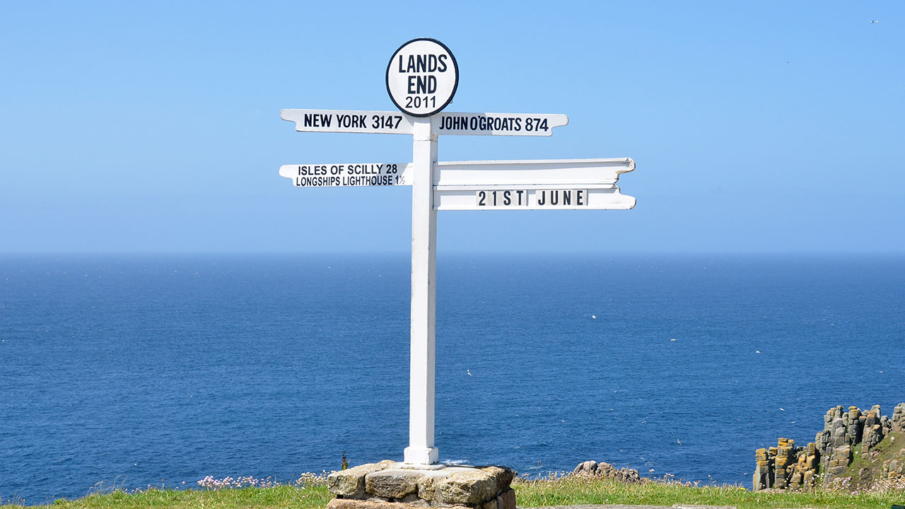 Famous Places You Shouldn't Visit - land's end sign