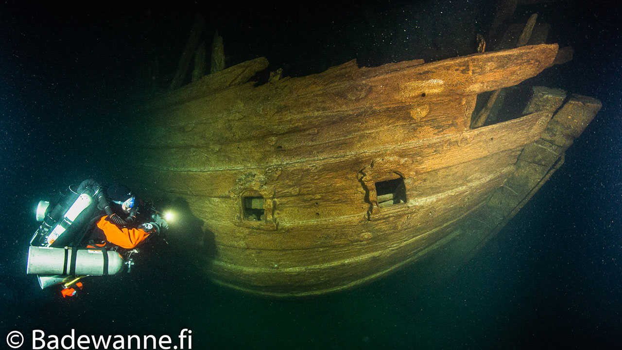 Disturbing Facts about the Ocean - ship found in baltic sea