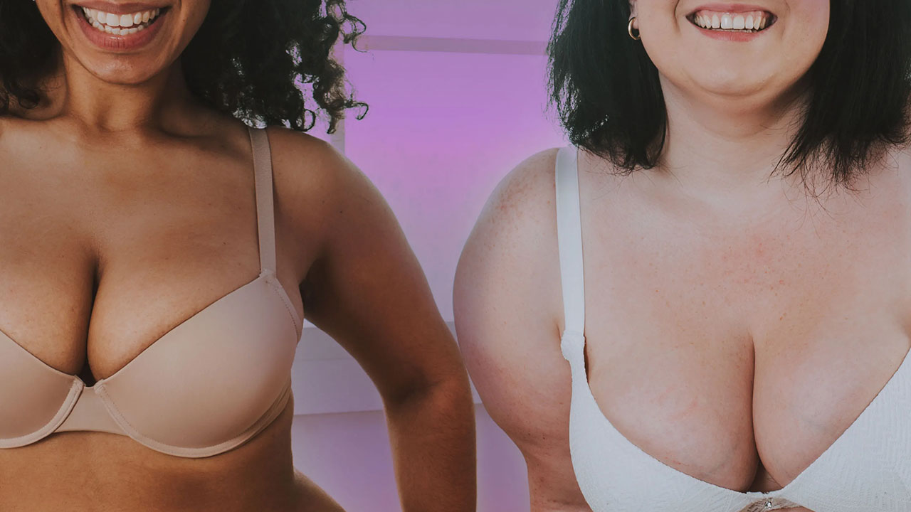 Questions for men from women - boobs shape bra