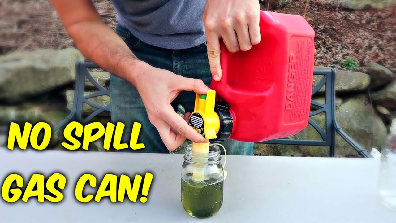 Things That Shouldn't Still Exist - no spill gas can steps - No Spill Gas Can! 1 Nos Danger