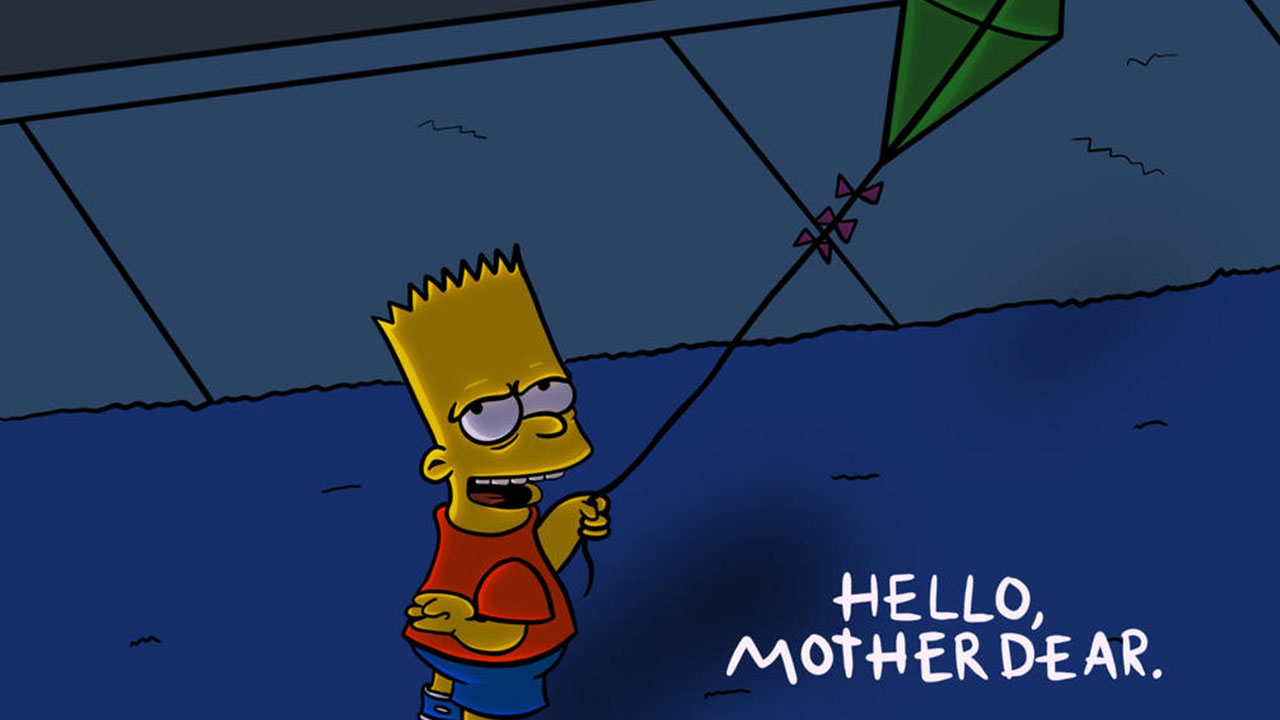 Normal Things That Look SUS At Night - cartoon - 3 Hello, Mother Dear.