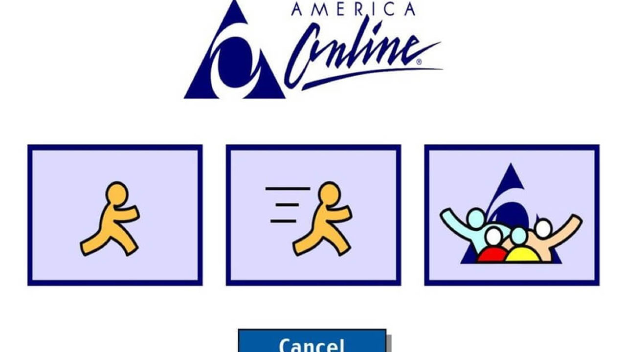 Out of use 2000s - america online aol - & America & Cancel