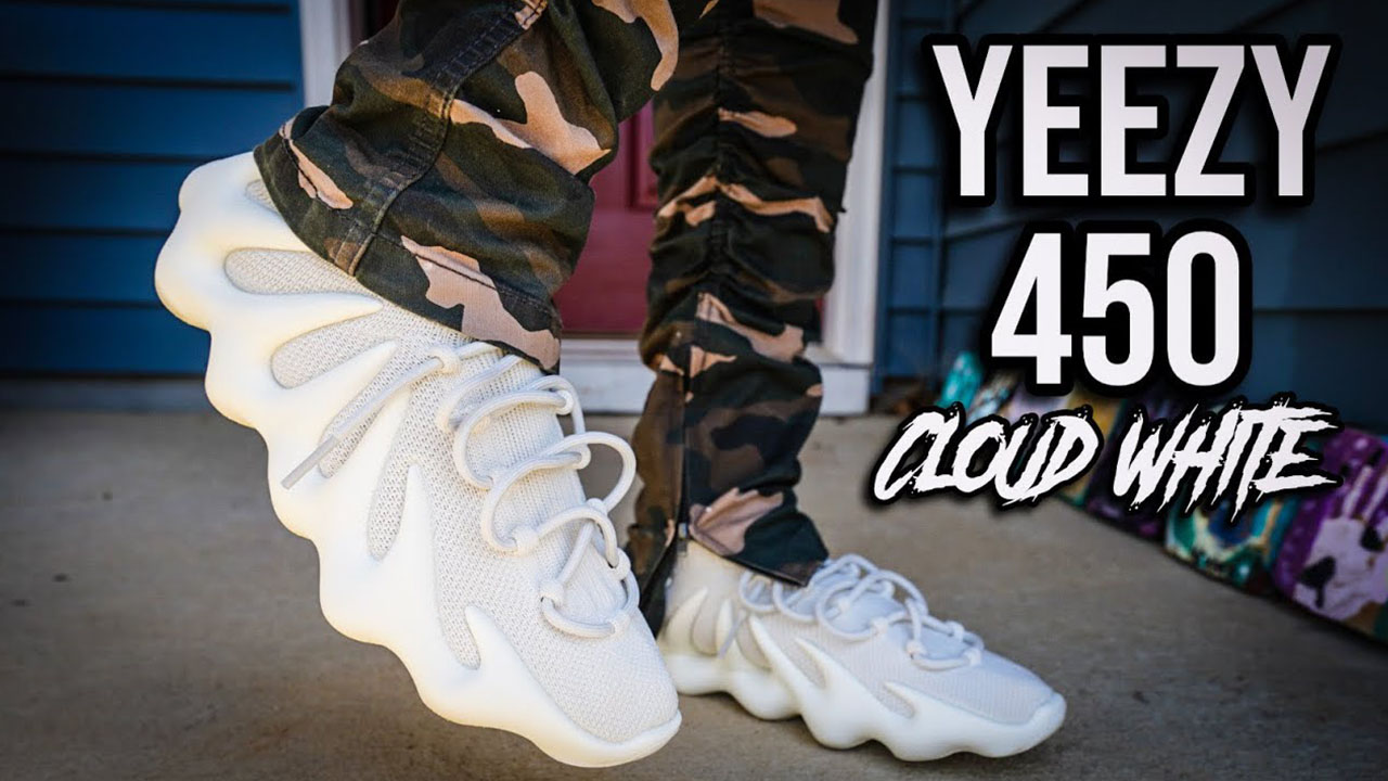Regrettable Trends - sneakers - Yeezy 450 Cloud White