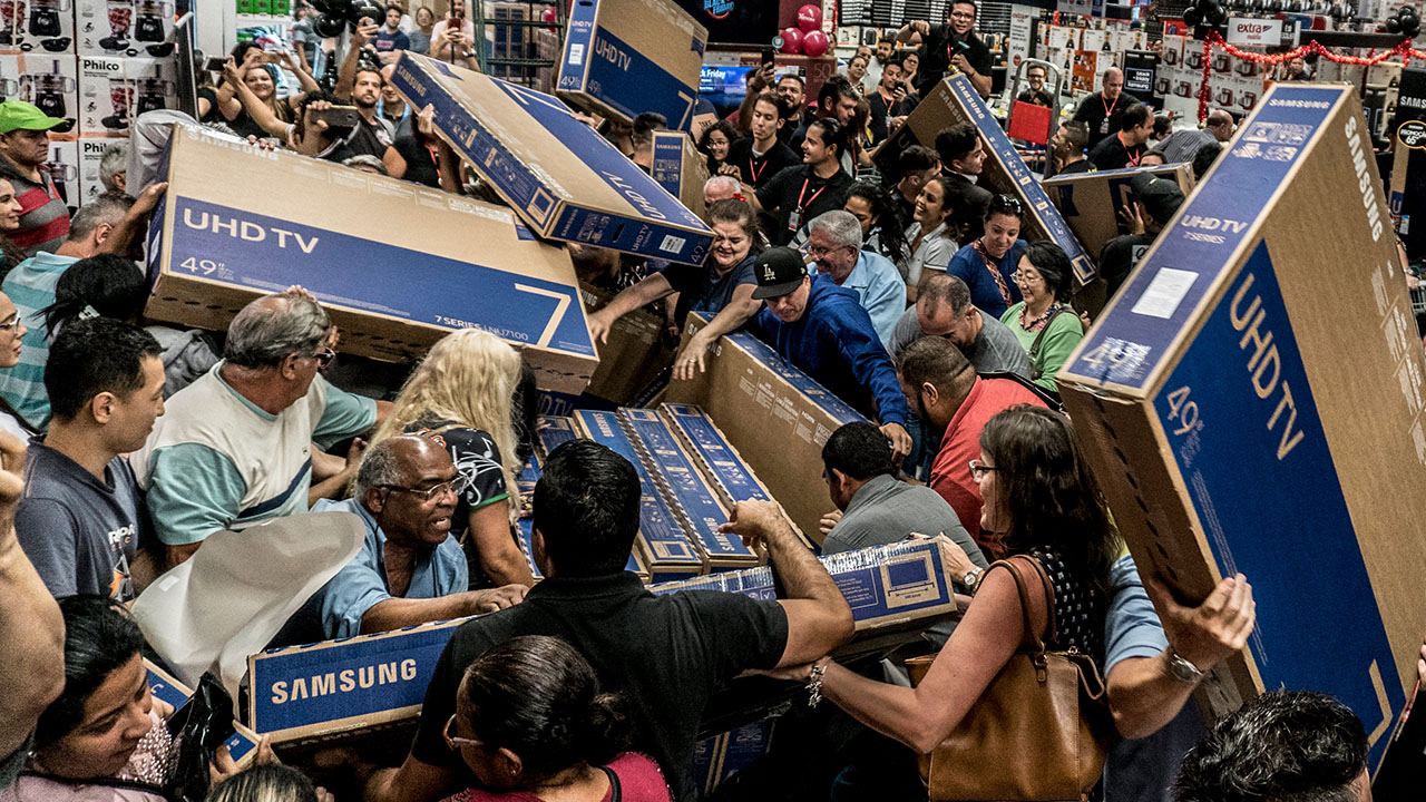 Black Friday originally referred to the stock market crashes of the 1800s