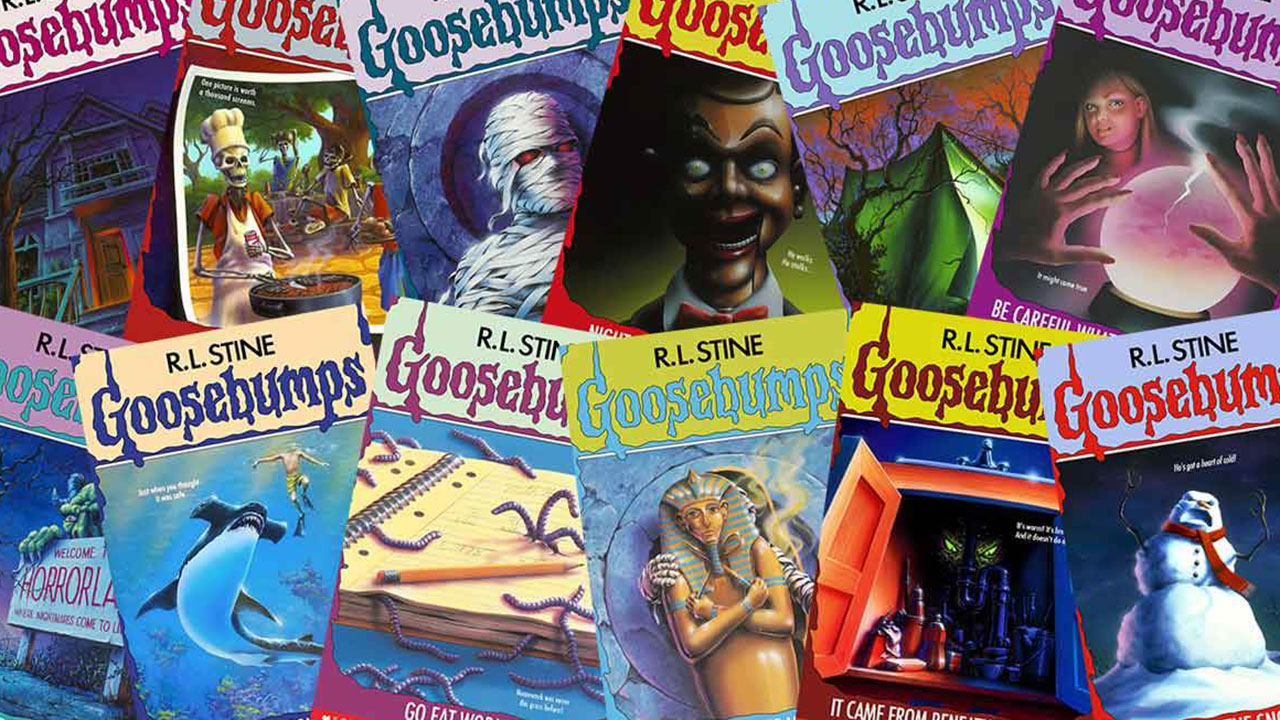 "Goosebumps series by R.L. Stine." - JbunnyThumper