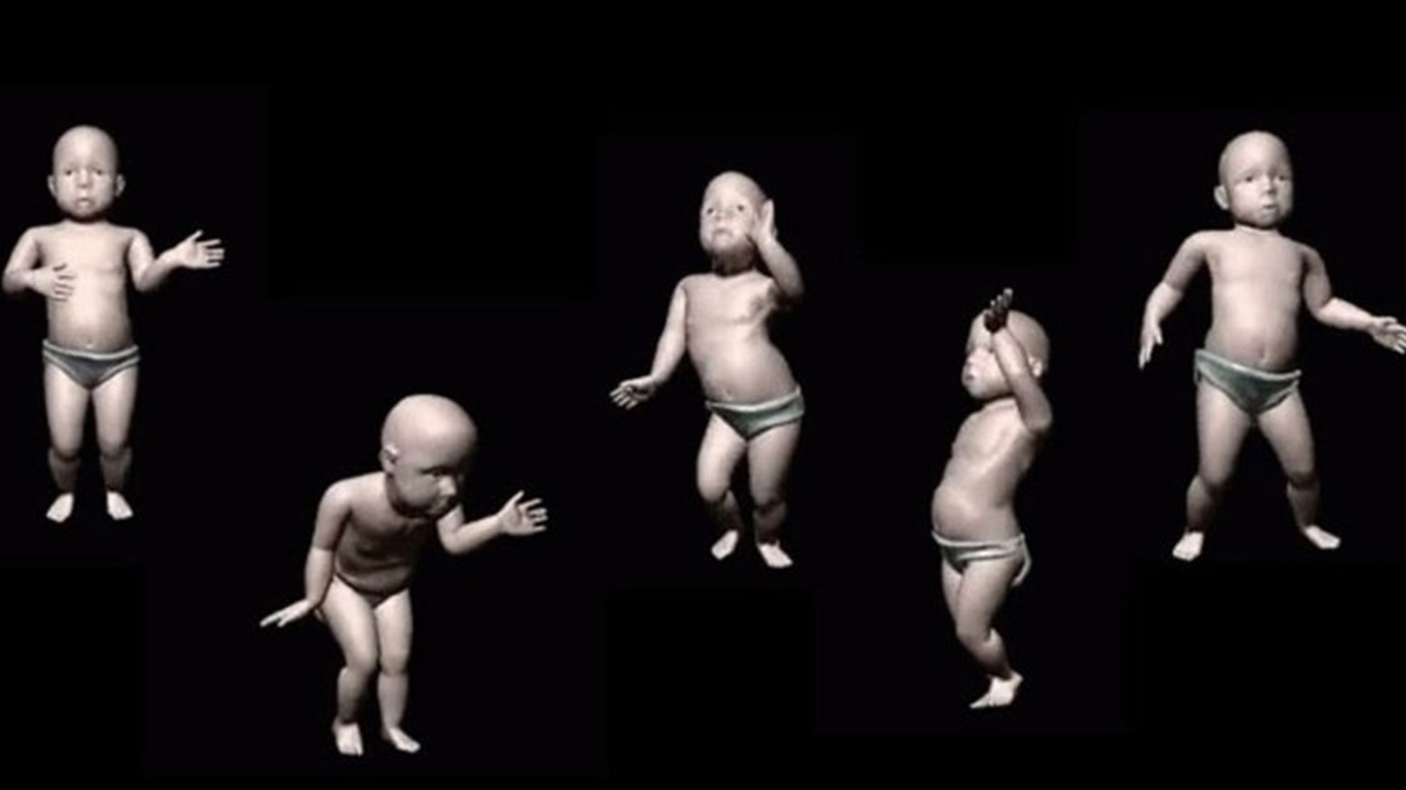 Things from the old internet - dancing baby meme