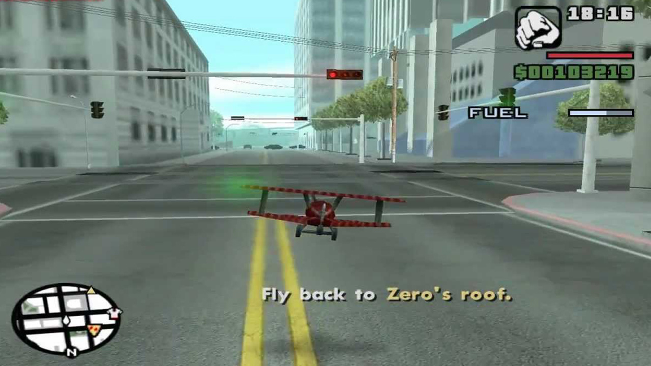 "Supply line mission in GTA San Andreas. Or knows as the mini plane mission" - thats_close_enough_